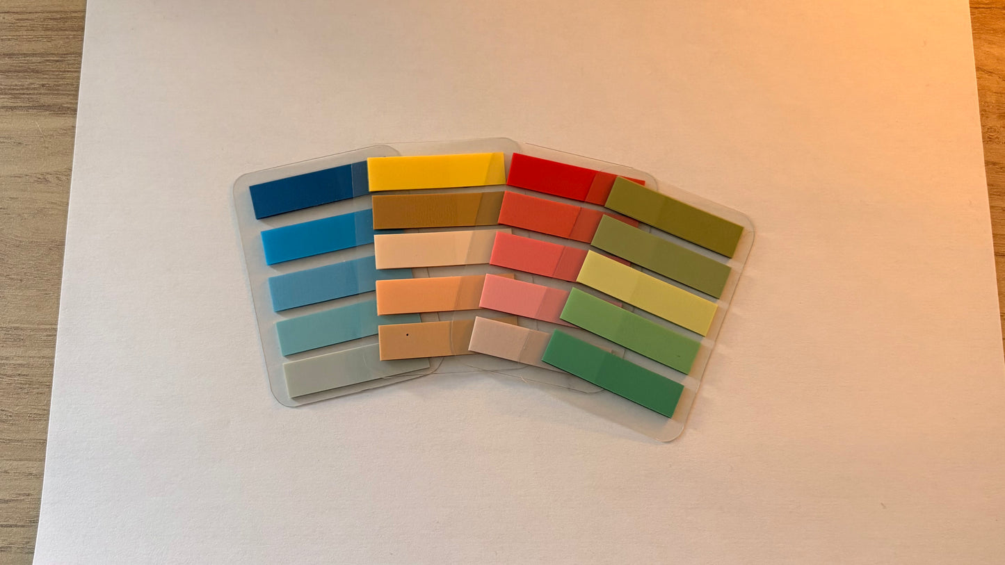 Palettes d'annotations saga Twisted (A.Huang) 💙💛❤️💚
