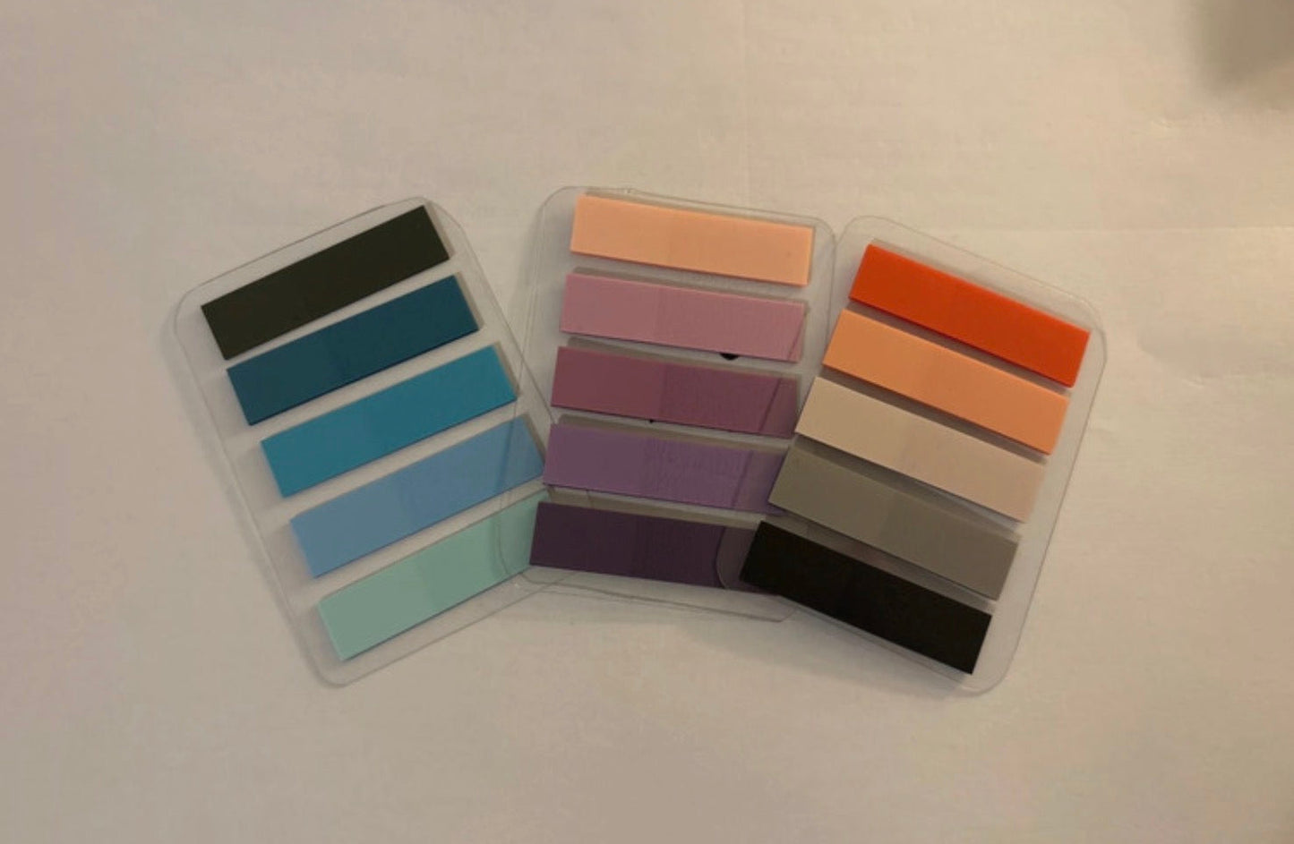 Palettes d'annotations, saga Captive — tomes 1, 1.5 et 2 💙💜❤️