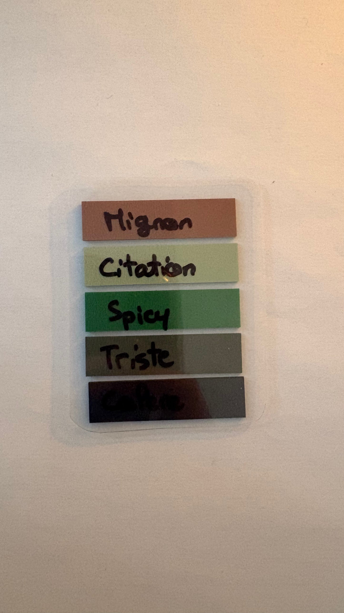 Palette d’annotation – Mariposa 🦋💚